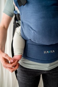 Nosidło KAVKA multi-age Plus - Nightfall Linen (100% len)